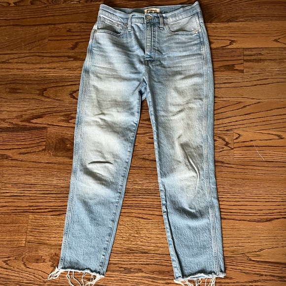 Madewell Denim - Madewell Stovepipe Light Blue Jeans